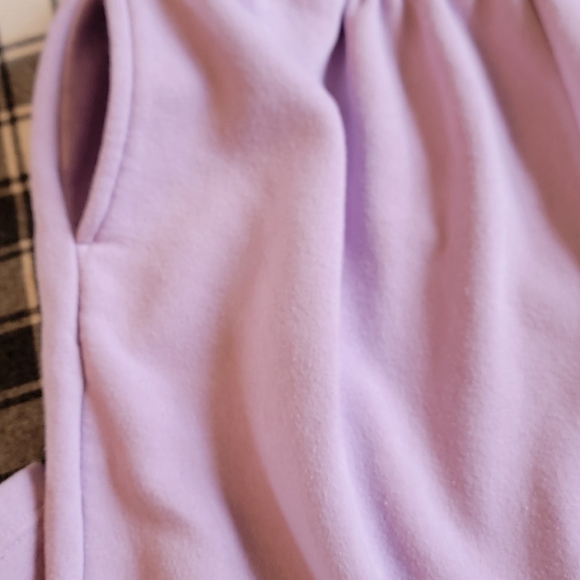 Women's Lavender 1X Sweat Pants Country Store - Picture 5 of 7